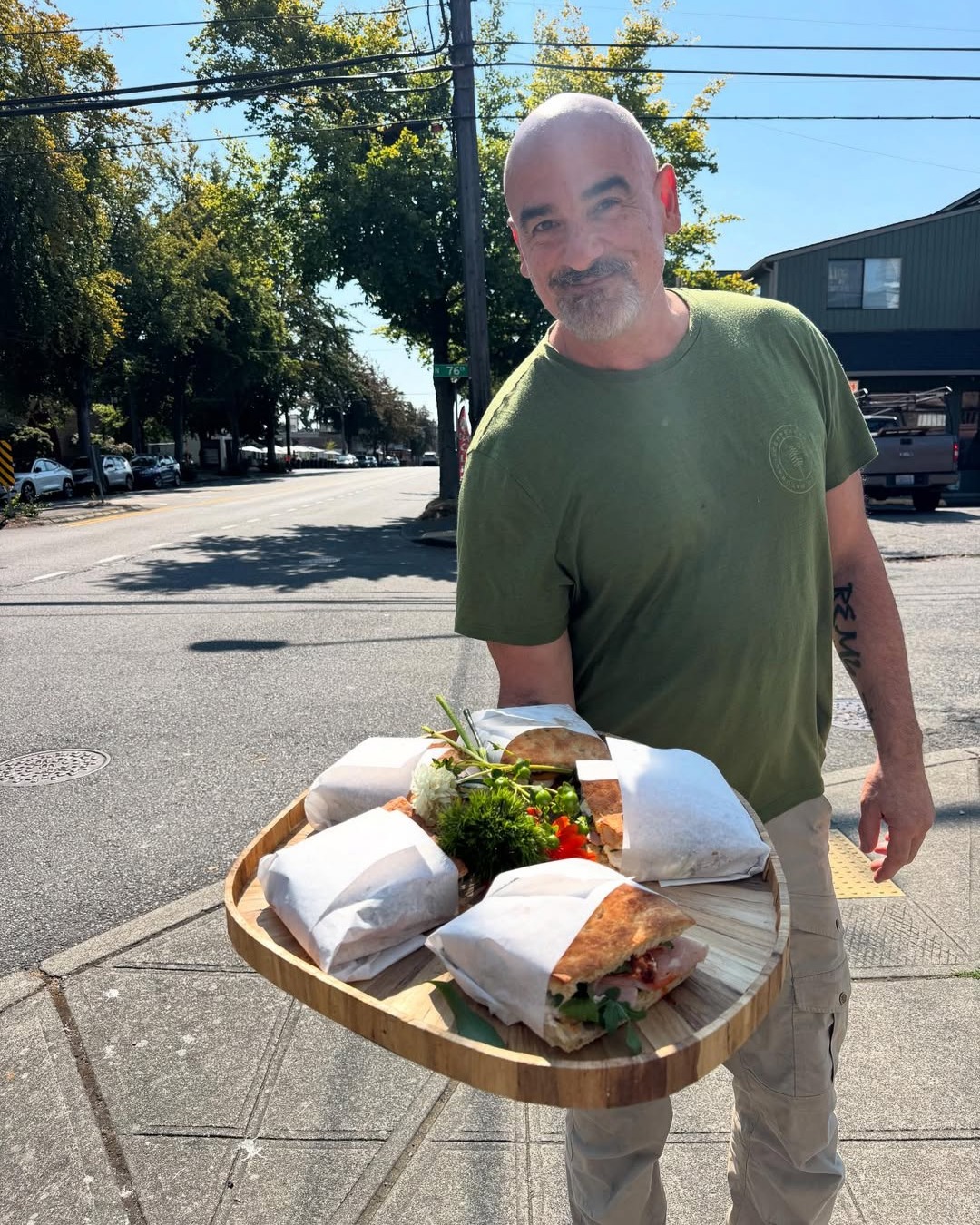 Luca Sacchetti — vocalist, entrepreneur, sandwich maker, son